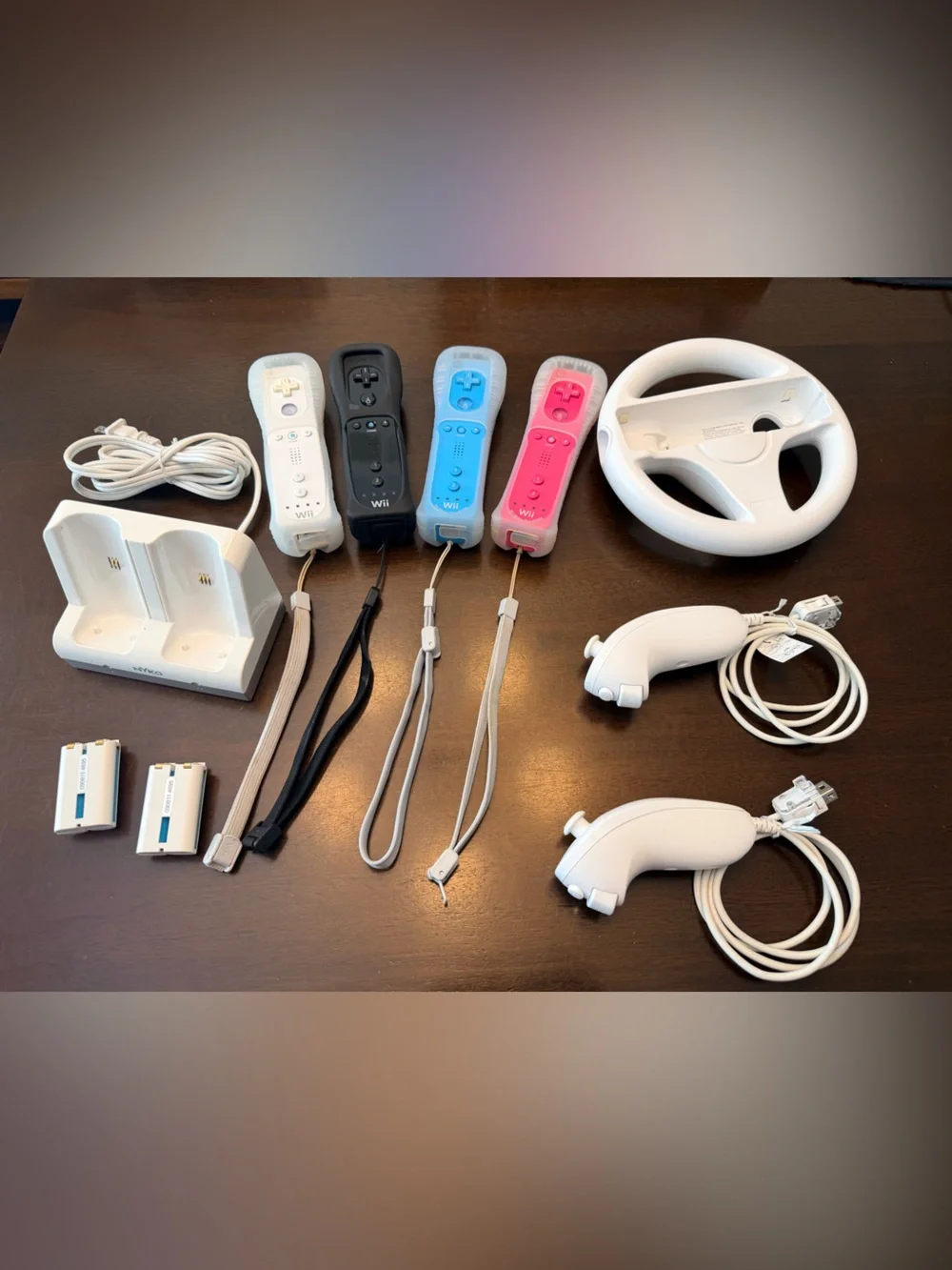 Nintendo Wii Console Super Bundle w/ Console, Remotes, Accessories, Games, etc!